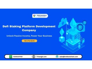 Defi Staking Platform Development Company