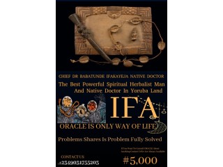 The best powerful traditional herbalist native doctor in nigeria