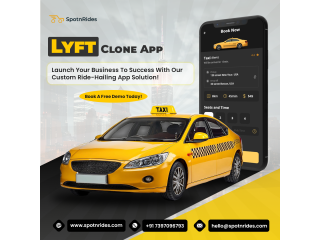 Launch Your Own Ride-Hailing App with SpotnRides Lyft Clone Script