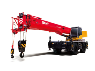 Grab SANY SRCSRC500T 51t Rough-terrain Crane  Reliable Performer