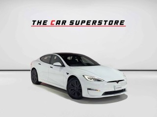 Tesla Model S Plaid, Autopilot, Pearl White, Rear Entertainment, W
