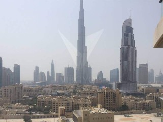 Vacant 2BR with Burj Khalifa View | Mid floor