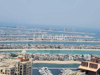 Breath-taking View of Palm  Sea view | Furnished Studio