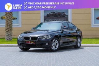 AED 1,250 monthly | Warranty | Flexible D.P. | BMW 318i 2018