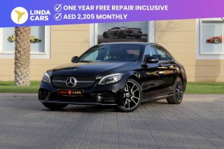 AED 2,205 monthly | Warranty | Flexible D.P. | Mercedes-Benz C200 