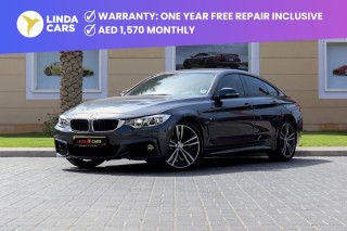 AED 1,570 monthly | Warranty | Flexible D.P. | BMW 435i M-Sport 20