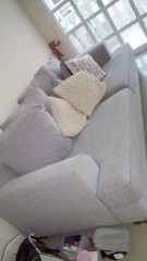 THE ONE - light grey sofa set as new