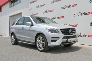 AED1806/month | 2015 Mercedes-Benz ML 400 3.0L | GCC Specification