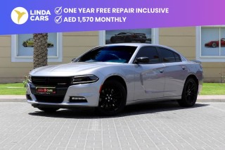 AED 1,570 monthly | Warranty | Flexible D.P. | Dodge Charger SXT B
