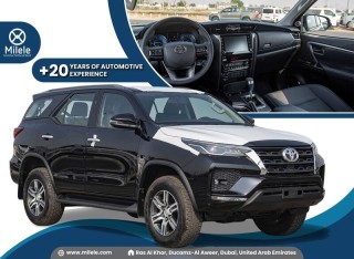 (LHD) TOYOTA FORTUNER 2.4D AT 4X4 MY2023 – BLACK (VC: FORTUNER2.4D