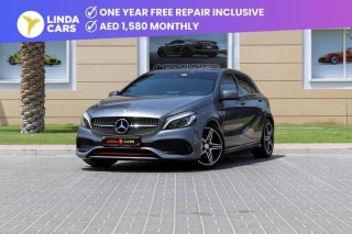 AED 1,580 monthly | Warranty | Flexible D.P. | Mercedes-Benz A250 