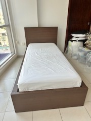 Single Bed with storage and matress