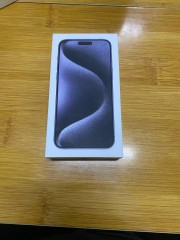 Iphone 15pro max blue  titanium 512gb tra