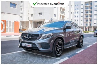 AED3069/month | 2017 Mercedes-Benz GLE 43 AMG 3.0L | Full Mercedes