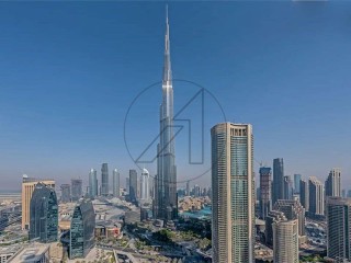 Full Burj Khalifa View|Fully Furnished|High Floor