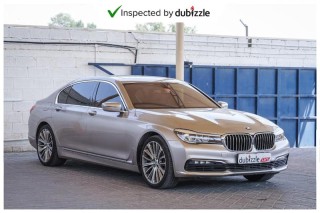 AED2264/month | 2018 BMW 740Li 3.0L | GCC Specifications | Ref#839