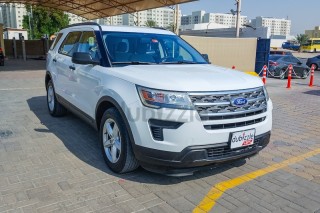 AED1094/month | 2018 Ford Explorer 3.5L | Warranty | Full Ford Ser
