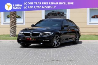 AED 2,205 monthly | Warranty | Flexible D.P. | BMW 540i M-Sport 20