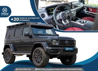 (LHD) MERCEDES BENZ G 63 4×4² 4.0P AT MY2023 – MAGNO BLACK (VC: GC