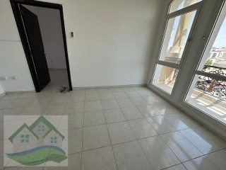 Room and a hall for rent in Shakhbout City, a large area, super lu