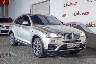 AED1565/month | 2017 BMW X4 28i 2.0L | Service | GCC Specs | Ref#1