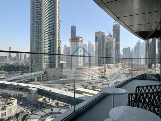 Spacious  2 BR With Full Burj Khalifa View @ Address Sky View Resi