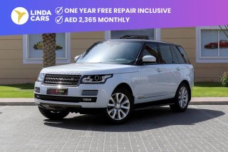 AED 2,365 monthly | Warranty | Flexible D.P. | Range Rover HSE 201