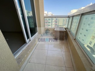 Open View 1BHK 2 Bath Balcony Built in Wardrobes Gym Parking Free 
