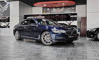 AED 2100/MONTHLY | 2017 BMW 7 SERIES  730 LI EXCLUSIVE  | GCC | UN